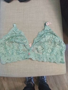 Victorias Secret Dream Angels Lace Bralette in Mint Green - Women's Intimates